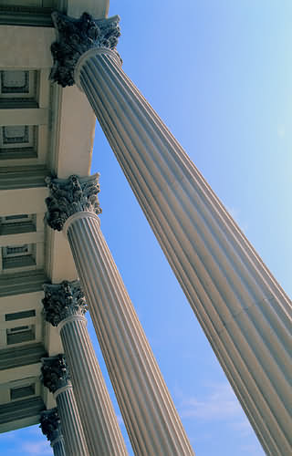 columns, getty image TR004510 (RF)